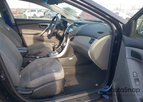 2012 Hyundai Elantra Gls from USA, damaged, VIN 5NPDH4AE0CH145851